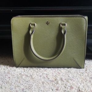 Tory Burch Robinson zip tote